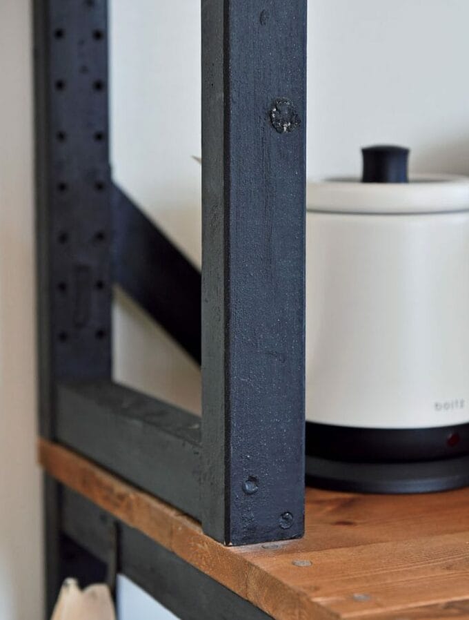 キッチンオープン棚