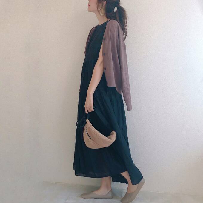 ワンピースの羽織りとしてもぴったり！