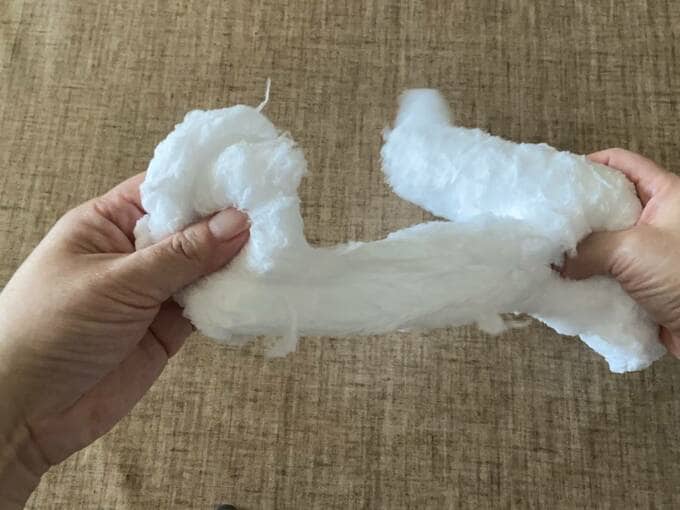 簡単にちぎることができます