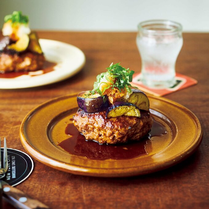 和風甘辛ハンバーグ