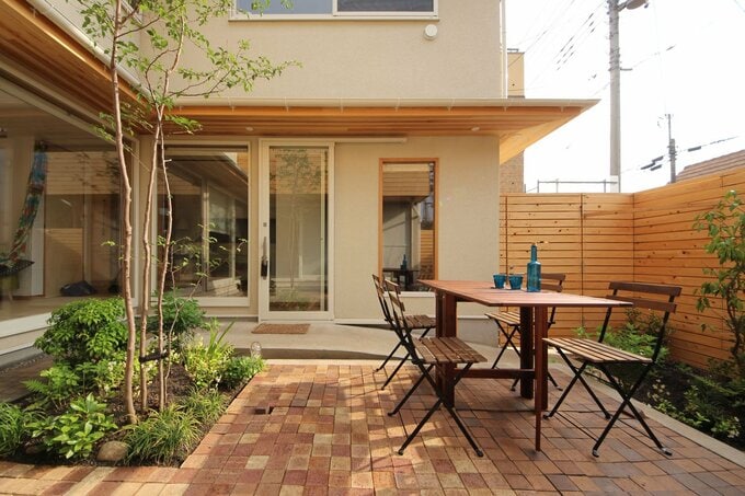 アプローチの様子