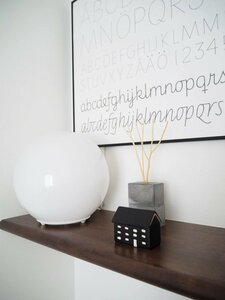 おうち型のオブジェ