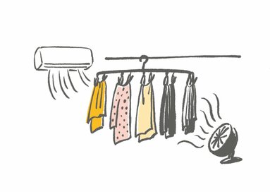 臭くならない「部屋干しの正解」。できるだけ早く乾かすポイント4つ