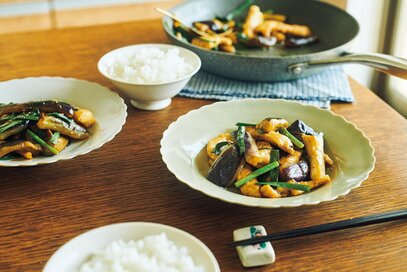 ナスと鶏胸肉のとろっとろ甘酢炒めレシピ。1人分は221kcal