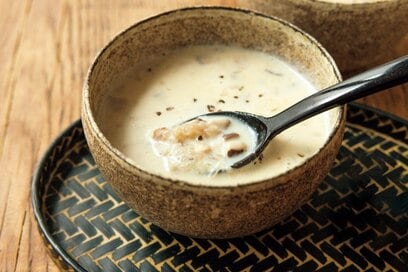 笠原将弘さん流「和風ポタージュ」レシピ。主役はシイタケ！少ない材料で簡単、ご飯にも合う