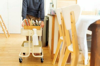 イケアのキャスターつきワゴンが便利。調理や洗濯…愛用者たちのリアルな使い方