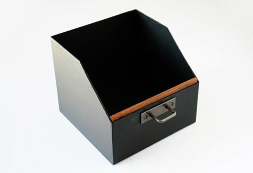 完成した「引き出しボックス」