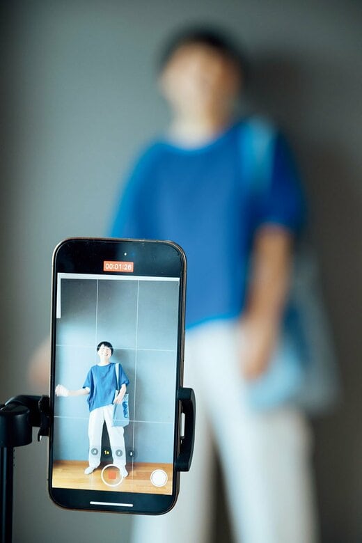 スマホでコーで撮る写真