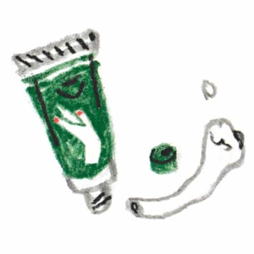 ハンドクリームのイラスト