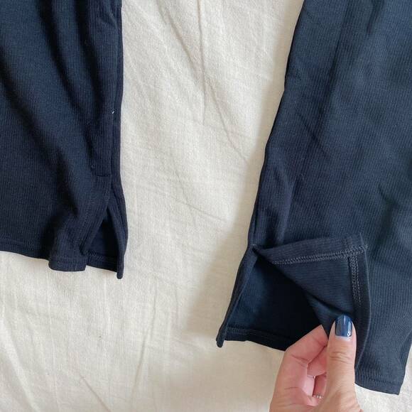 UVカットレギンス裏