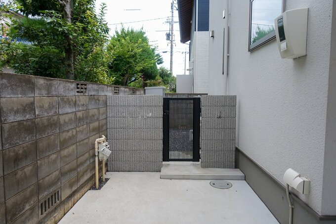 我が家の駐車場