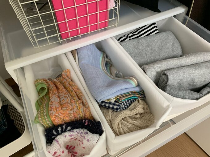 クローゼットの中