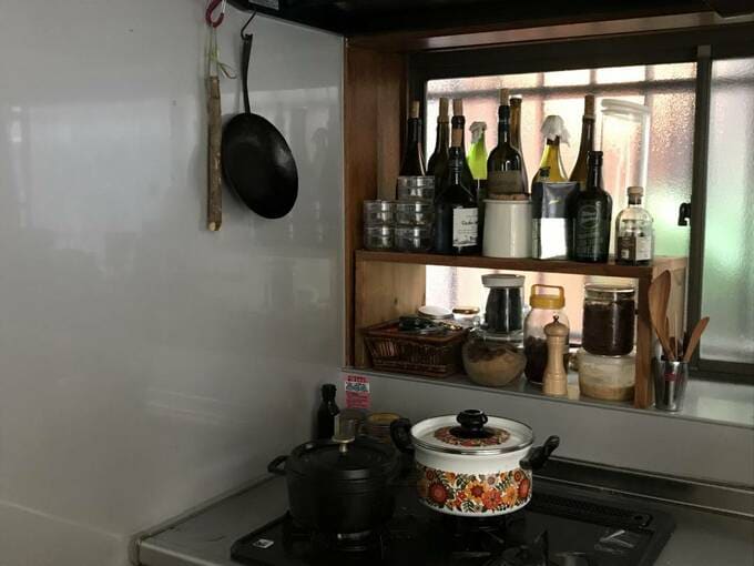 コンロのまわり