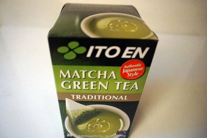 ミルクに溶かすタイプの抹茶ラテ