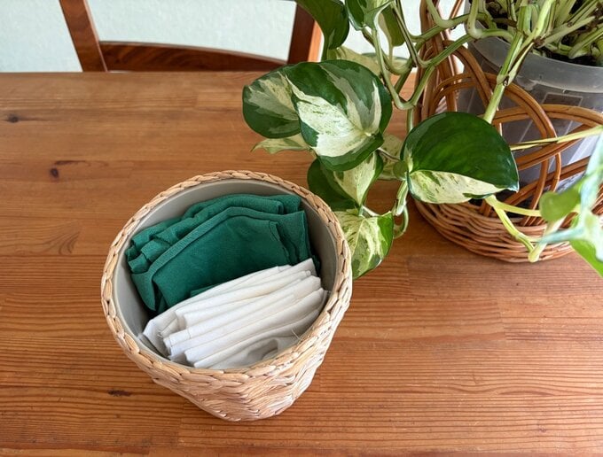 古い服や布は切って使う