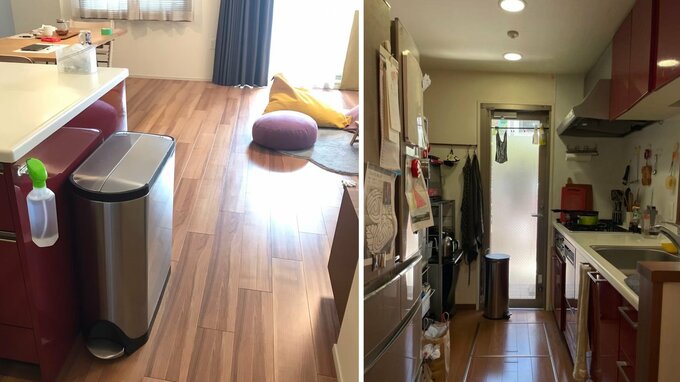 キッチンのゴミ箱