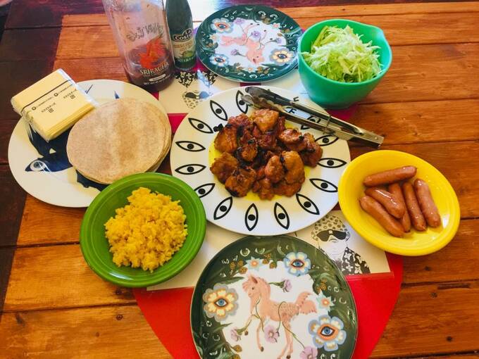 楽しいトルティーヤパーティ