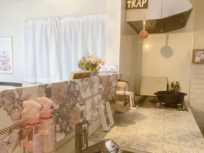 ワークトップにはできるだけものを置かない