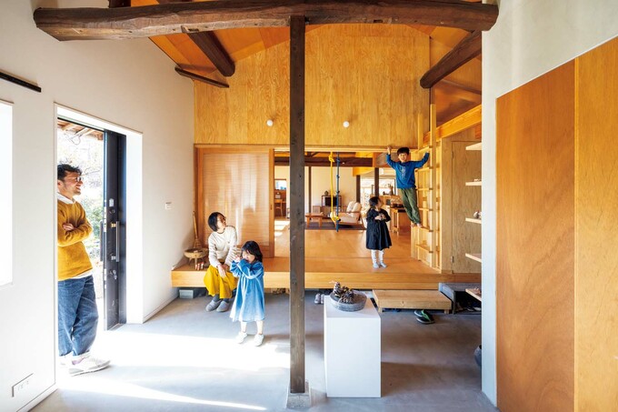 ギャラリーを家族