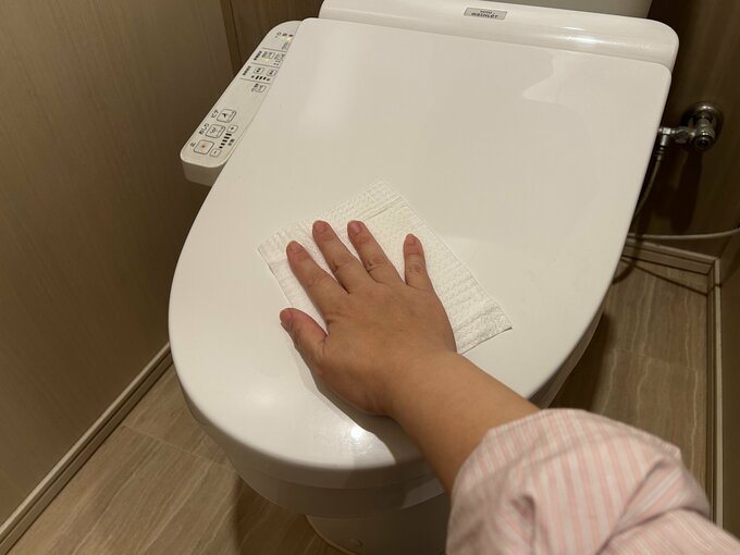 こまめなトイレそうじに便利なクリーナー
