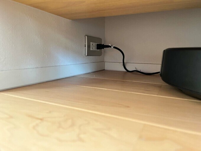 ロボット掃除機用のコンセント