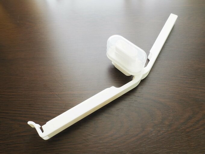 開いたクリップ