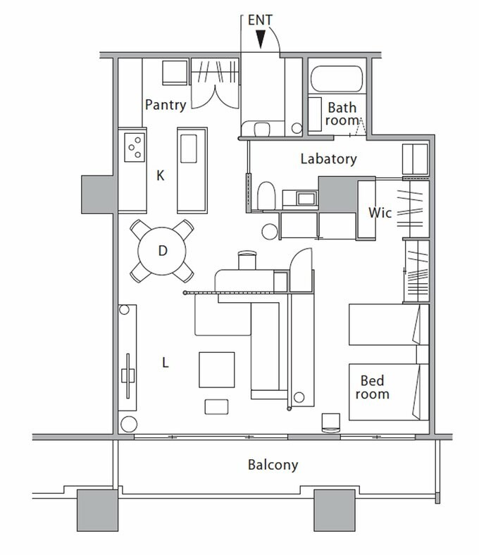 リノベーション後の図面