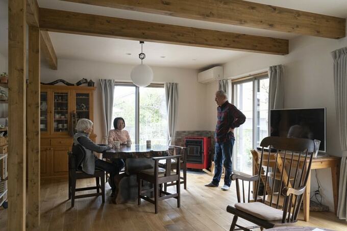 家族でダイニング