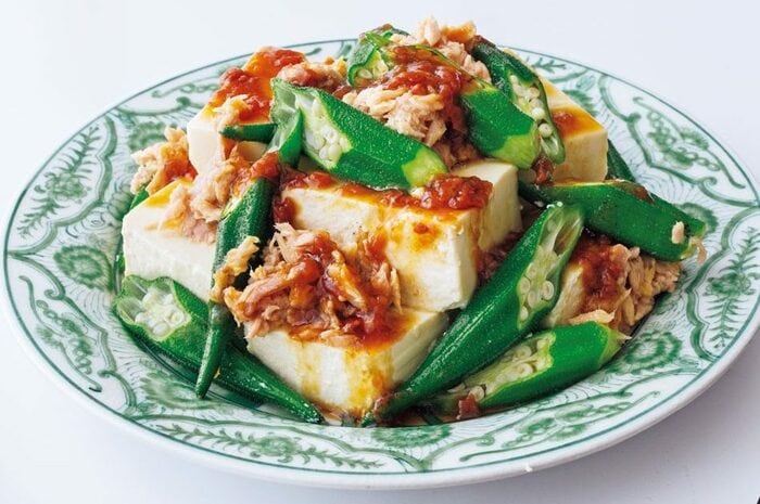 ツナ　4点おまとめ うま味満点の梅ツナオクラやっこ。パッとつくれる副菜4つ | ESSEonline