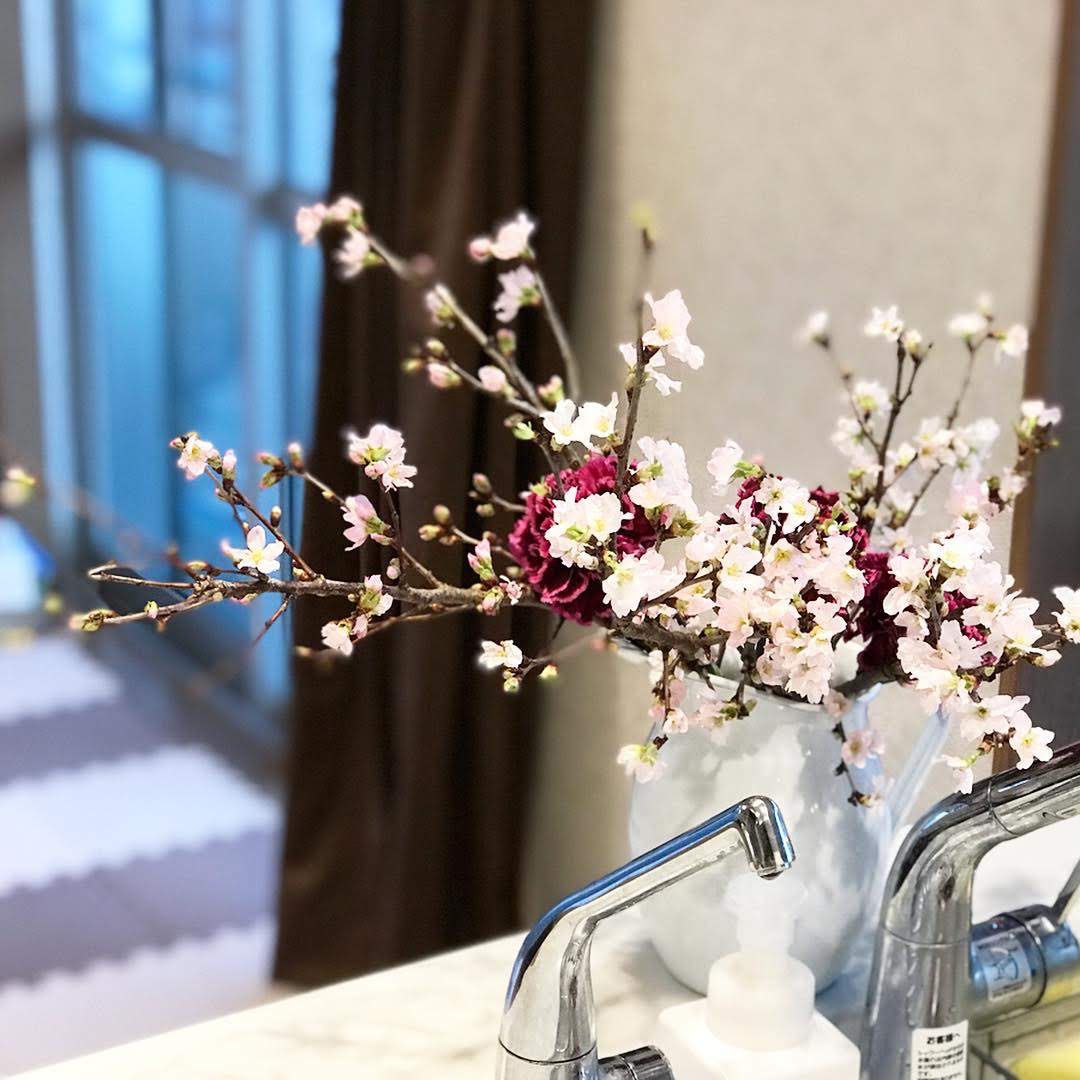 桜 枝 生け 方