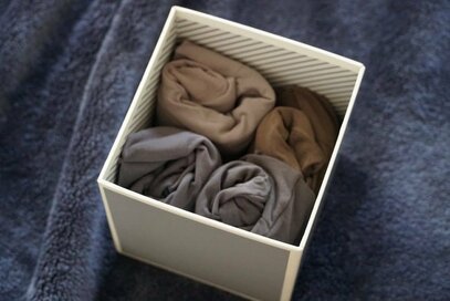 覚えて損なし、タイツ類の基本のたたみ方！すっきり見える収納アレンジも