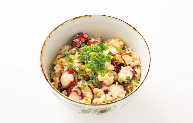 タコ飯風混ぜご飯