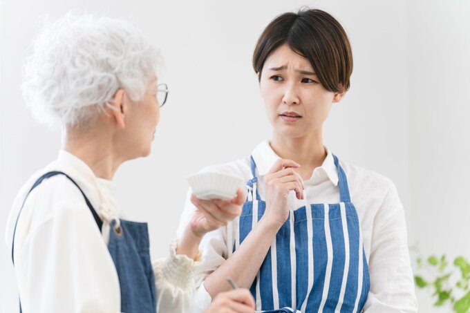 義母にストレスを感じる嫁