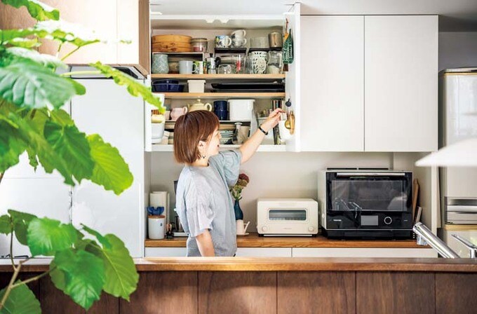 キッチンの背面収納