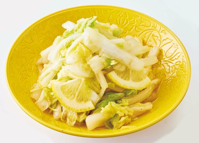 白菜のレモン漬け