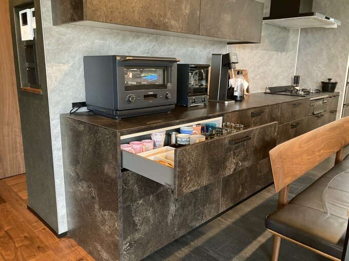 コップの置き場所