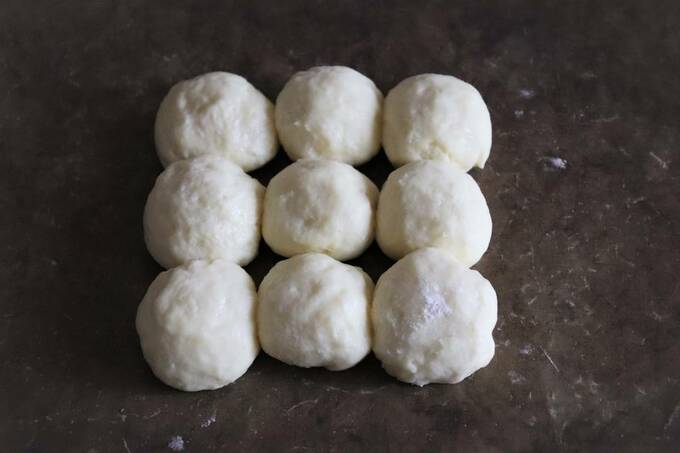 鉄板にちぎりパン