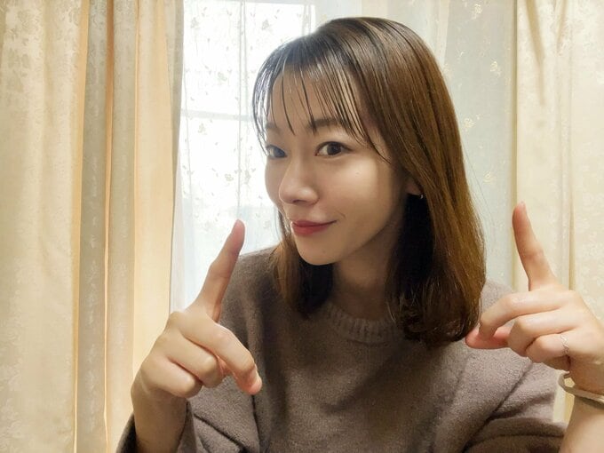 髪の毛まとまる