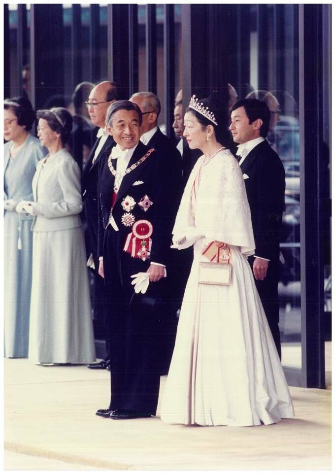 前回の即位の礼の様子