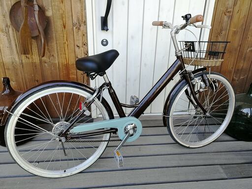 塗装後の長女の自転車