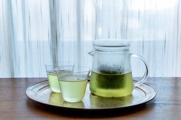 水出しの緑茶