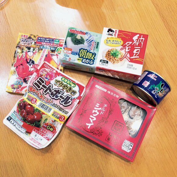 納豆シュウマイなど