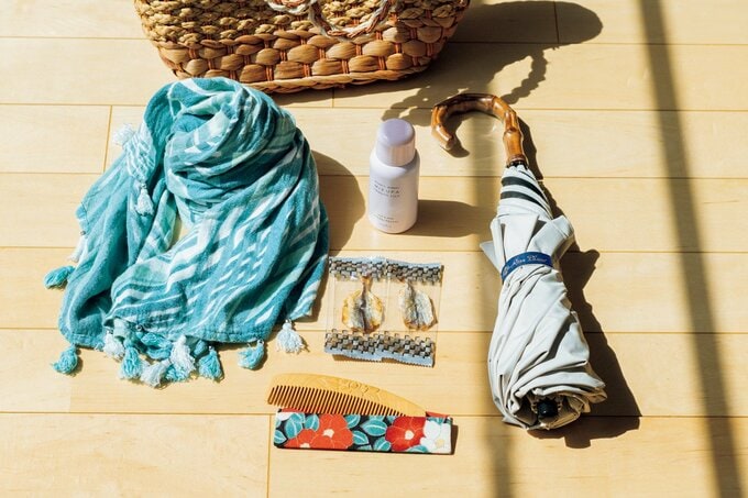 髪を守るお出かけ必需品