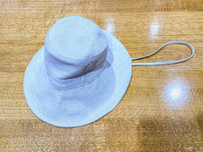 UVカットワイドブリムハット