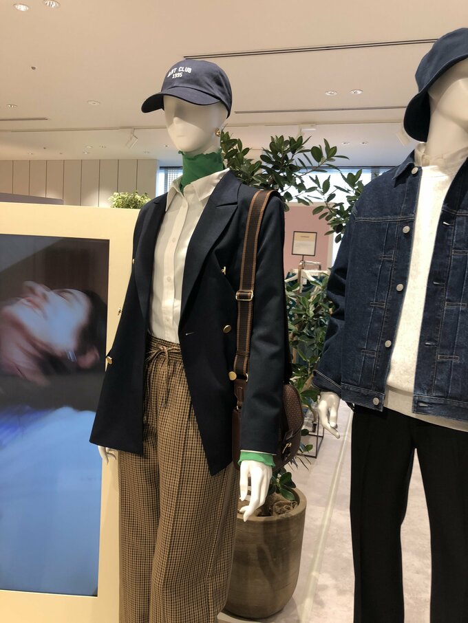 紺ブレ