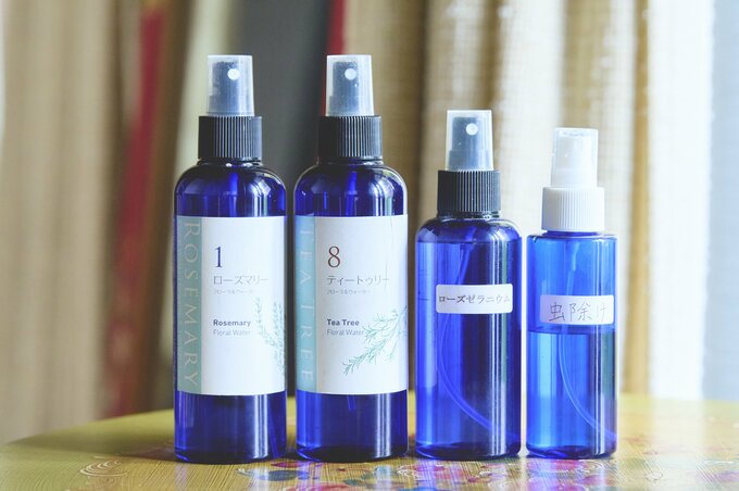 愛用のフローラルウォーター