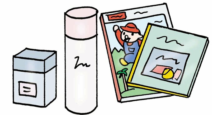 バーコードの付いている品物