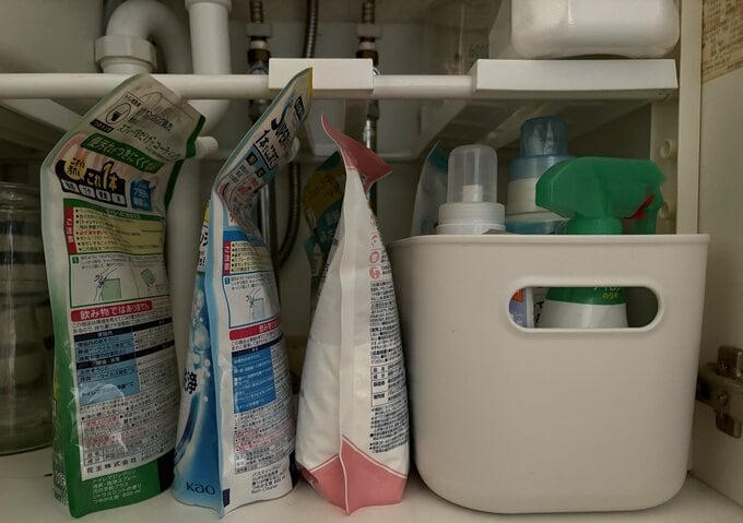 洗剤もある程度ストックを持つようにしています