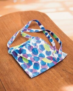 余った布を使ってミニバッグを手づくり