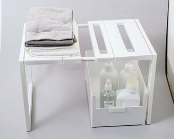 ニトリ・イケアの水回り収納グッズ4選。ごちゃつく洗面所の収納力が一気にアップ